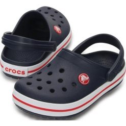 Klapki Crocs Crocband Clog K granatowo-czerwone 204537 485. Czerwone klapki Crocs. Za 129.00 zł.