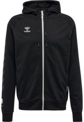 Bawełniana bluza z kapturem zapinana na zamek Hummel Move Grid. Czarne bluzy z kapturem Hummel, s, bez wzorów, z bawełny, z kapturem. Za 164.95 zł.
