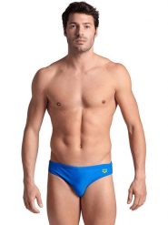 Arena Kąpielówki "Santa Maria" w kolorze niebieskim rozmiar: 6. Niebieskie kąpielówki Arena, bez wzorów, z materiału. Za 61.45 zł.