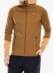Bluza z kapturem Peak Performance Rider Essentials Zip Hood. Brązowe bluzy z kapturem Peak Performance, m, bez wzorów, z elastanu, z kapturem. Za 554.39 zł.