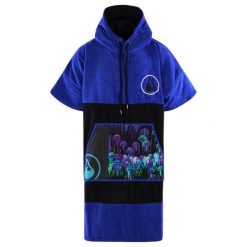 Ponczo Wave Hawaii Ponczo Jellygang, Bawełniany welur L WH4059 105 x 80 cm. Szlafroki WAVE HAWAII, l, bez wzorów, z bawełny, bez ramiączek, bez kaptura. Za 329.00 zł.