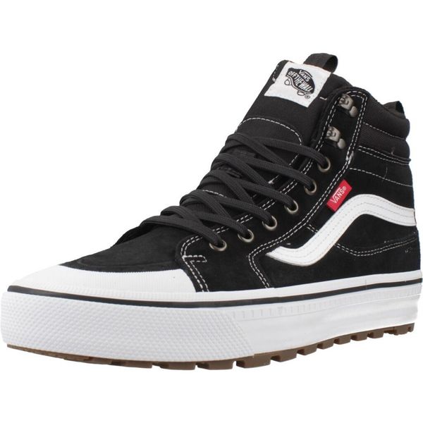 Buty VANS MTE SK8-HI WATERPROOF Czarny. Czarne buty trekkingowe Vans, bez wzorów, ze skóry, bez zapięcia. Za 637.99 zł.