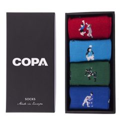 Zestaw skarpetek casual dla dorosłych - Dorosły - Czarny. Czarne skarpety COPA FOOTBALL, bez wzorów, z bawełny. Za 169.36 zł.