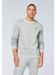 Chiemsee Bluza "Teide" w kolorze szarym rozmiar: XL. Szare bluzy Chiemsee, xl, bez wzorów, bez kaptura. Za 127.65 zł.