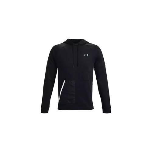 Bluza sportowa męska Under Armour Rush All Purpose Hoodie. Czarne bluzy z kapturem Under Armour, m, bez wzorów, z kapturem. Za 546.00 zł.