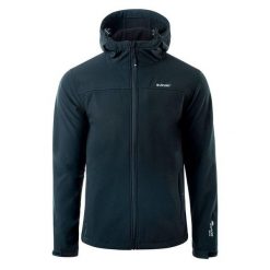 Kurtka Męska Kars Soft Shell. Czarne kurtki Hi-tec, m, bez wzorów, bez kaptura. Za 274.99 zł.
