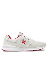 DC Sneakersy Skyline ADYS400066 Biały. Białe buty sportowe casual DC, bez wzorów, z materiału, bez zapięcia. Za 239.99 zł.