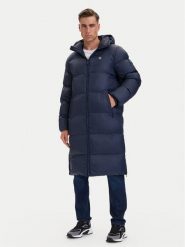 Calvin Klein Jeans Kurtka zimowa LV04RH501G Granatowy Regular Fit. Niebieskie kurtki Calvin Klein Jeans, na zimę, m, bez wzorów, z jeansu, bez kaptura. Za 1,299.00 zł.