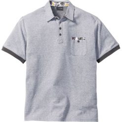 Shirt polo Regular Fit bonprix szary melanż. Koszulki polo marki bonprix, melanż, polo. Za 37.99 zł.