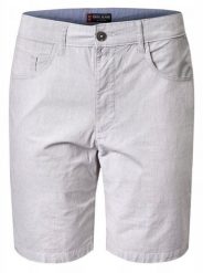 Lekkie, Bawełniane Szorty (Krótkie Spodenki) - Pako Jeans - Popiel w Prążek. Szorty Pako Jeans, bez wzorów, z bawełny, klasyczne. Za 159.00 zł.