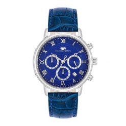 Rhodenwald & Söhne Chronograf Moonlight Srebrny Skóra naturalna Niebieski Zegarki męskie 1 ct Męskie. Niebieskie, analogowe zegarki Rhodenwald & Söhne, srebrne. Za 2,129.99 zł.