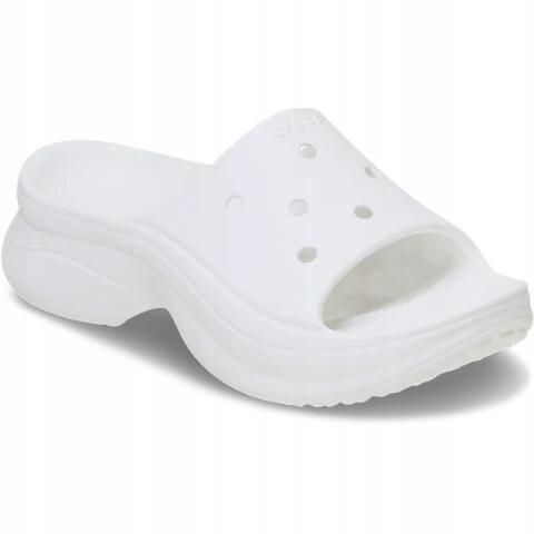 Klapki Dla Dorosłych Crocs Bae Slide. Żółte klapki Crocs, z materiału. Za 119.99 zł.