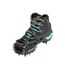 Raczki turystyczne Easy Grip. Czarne buty trekkingowe TREKLY, bez wzorów, bez zapięcia. Za 99.99 zł.