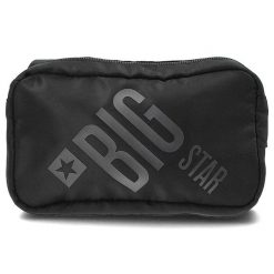 Czarna Saszetka Big Star Torba Na Ramię. Czarne saszetki i nerki Big Star Accessories, bez wzorów, z materiału. Za 59.99 zł.