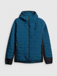 4F Kurtka trekkingowa z wypełnieniem Primaloft Silver męska - granatowa S. Niebieskie kurtki 4F, l, bez wzorów, bez kaptura. Za 399.99 zł.