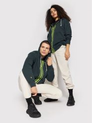 Converse Bluza Unisex Utility Fleece French Terry 10022002-A06 Granatowy Regular Fit. Niebieskie bluzy Converse, m, bez wzorów, z bawełny, bez kaptura. Za 399.99 zł.