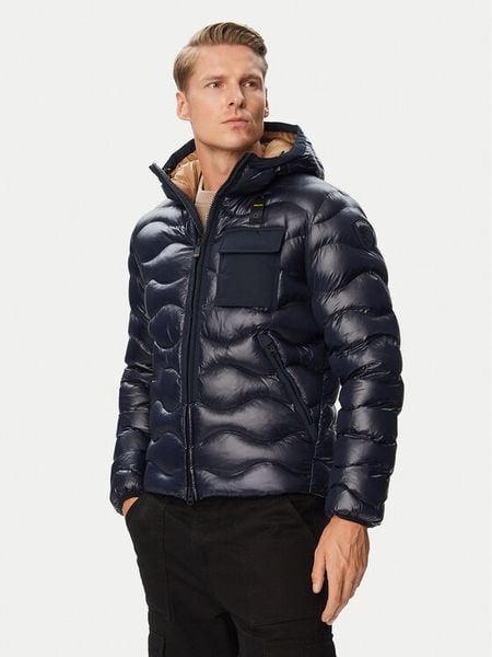Blauer Kurtka zimowa Bryant 26WBLUC02053 Granatowy Regular Fit. Niebieskie kurtki Blauer, na zimę, m, bez wzorów, z syntetyku, bez kaptura. Za 1,419.00 zł.