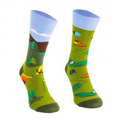 Skarpety sportowe Comodo Camp. Zielone skarpetki sportowe COMODO, bez wzorów. Za 32.75 zł.