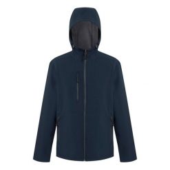 Męska Kurtka Soft Shell Navigate 2 Layer. Niebieskie kurtki Regatta, l, bez wzorów, bez kaptura. Za 232.99 zł.