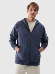 4F Bluza w kolorze granatowym rozmiar: S. Niebieskie bluzy 4F, s, bez wzorów, bez kaptura. Za 84.01 zł.