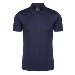 Męska Koszulka Polo Z Recyklingu. Niebieskie koszulki polo Regatta, l, bez wzorów, bez kołnierzyka, bez ramiączek. Za 84.99 zł.