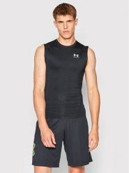 Under Armour Koszulka techniczna HeatGear® 1361522 Czarny Slim Fit. Czarne t-shirty sportowe Under Armour, bez wzorów, z syntetyku, bez ramiączek, na fitness i siłownię. Za 89.99 zł.
