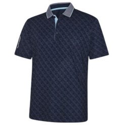 Polo Galvin Green Mansfield. Niebieskie koszulki polo GALVIN GREEN, m, bez wzorów, bez kołnierzyka, bez ramiączek, na golfa. Za 451.50 zł.