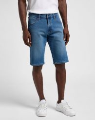 WRANGLER MĘSKIE SZORTY RUSTLER SHORT LIGHT WASH 112356514 W10H018376. Szorty Wrangler, m, bez wzorów, z bawełny, eleganckie. Za 139.99 zł.