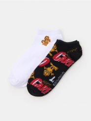 Skarpetki 2 pack Garfield - wielobarwny. Skarpety Sinsay, bez wzorów. Za 12.99 zł.