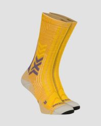 Skarpety X-Socks Trekking Perform Merino Crew. Żółte skarpety X-Socks, bez wzorów. Za 148.85 zł.