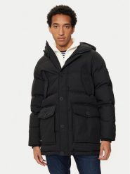 Tommy Hilfiger Kurtka zimowa Essential MW0MW37483 Czarny Regular Fit. Czarne kurtki Tommy Hilfiger, na zimę, m, bez wzorów, z syntetyku, bez kaptura. Za 969.99 zł.