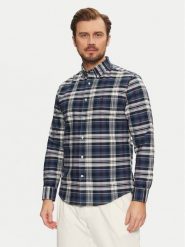 Tommy Hilfiger Koszula Heritage MW0MW37566 Granatowy Regular Fit. Niebieskie koszule Tommy Hilfiger, m, bez wzorów, z bawełny, bez kołnierzyka, bez ramiączek. Za 259.99 zł.