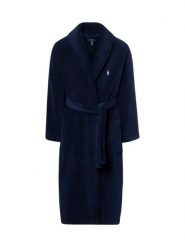 Polo Ralph Lauren szlafrok kąpielowy Mężczyźni Bawełna (100%) niebieski, S/M. Niebieskie szlafroki Polo Ralph Lauren, m, bez wzorów, z bawełny, bez ramiączek, bez kaptura. Za 849.95 zł.