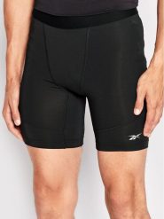 Reebok Szorty sportowe Compression HG6380 Czarny Slim Fit. Czarne krótkie spodenki sportowe Reebok, m, bez wzorów, z syntetyku. Za 119.99 zł.