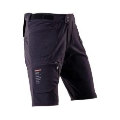 Spodenki rowerowe męskie Leatt MTB Trail 6.0 Cargo ghost black. Czarne spodenki rowerowe LEATT, m, bez wzorów, sportowe. Za 569.99 zł.