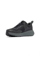Buty trekkingowe męskie, Konos TRS. Czarne buty turystyczne Columbia, bez wzorów, z materiału, przed kostkę, bez zapięcia, trekkingowe. Za 399.99 zł.