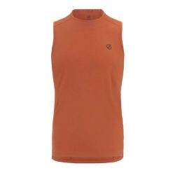 Tank top Dare 2B Agile. Brązowe bezrękawniki Dare 2B, bez wzorów, z poliesteru, bez kołnierzyka, bez ramiączek. Za 149.99 zł.