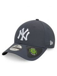 New Era Czapka z daszkiem New York Yankees Recycled 9Forty 60595205 Szary. Szare czapki z daszkiem New Era, bez wzorów, z materiału. Za 89.99 zł.