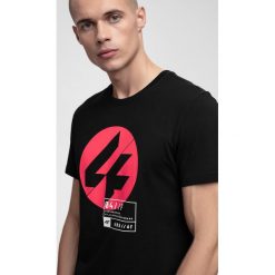 T-shirt męski TSM285 - głęboka czerń. T-shirty marki 4F. Za 49.99 zł.