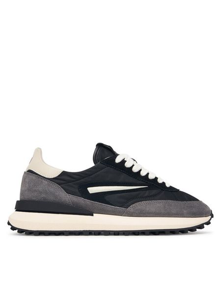 D.A.T.E. Sneakersy Athleta M451-AT-NY Czarny. Czarne buty sportowe casual D.A.T.E., bez wzorów, ze skóry, bez zapięcia. Za 824.99 zł.