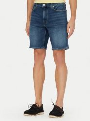 Tommy Hilfiger Szorty jeansowe Denton MW0MW42558 Granatowy Straight Leg. Niebieskie szorty Tommy Hilfiger, m, bez wzorów, z bawełny. Za 369.99 zł.