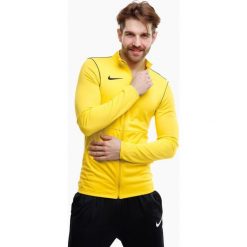 Bluza treningowa męska Nike Dry Park 20 TRK JKT K. Żółte bluzy bez kaptura Nike, m, bez wzorów, bez kaptura. Za 117.00 zł.