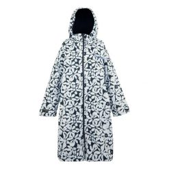 Duży Kwiatowy Szlafrok Unisex Dla Dorosłych. Białe szlafroki Regatta, l, bez wzorów, z materiału, bez ramiączek, długie, z kapturem. Za 316.99 zł.