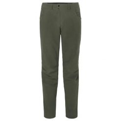 Wodoodporne spodnie VAUDE Qimsa Light Pants II Softshell. Zielone szorty Vaude, m, bez wzorów, z softshellu. W wyprzedaży za 589.60 zł.