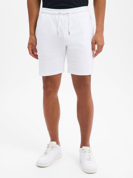 Ellesse spodenki dresowe - Turi Mężczyźni biały, M. Białe krótkie spodenki sportowe Ellesse, m, z aplikacjami, z bawełny. Za 139.95 zł.