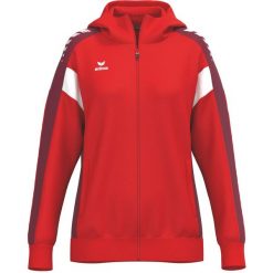 Kurtka treningowa Erima Celebrate 125 z kapturem czerwona. Czarne kurtki treningowe Erima, bez wzorów, z kapturem, do jazdy konnej. Za 282.75 zł.