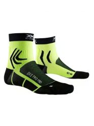 X-Socks Skarpety kolarskie "Pro" w kolorze żółtym rozmiar: 35-38. Żółte skarpety X-Socks, bez wzorów. Za 43.99 zł.