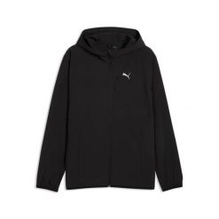 Kurtka z dresu Puma PWRTRAIN. Czarne kurtki Puma, s, bez wzorów, z dresówki, bez kaptura. Za 267.75 zł.