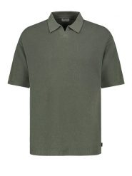 Eight2Nine Koszulka polo w kolorze khaki rozmiar: L. Brązowe koszulki polo Eight2Nine, l, bez wzorów, z bawełny, bez kołnierzyka, bez ramiączek. Za 123.82 zł.