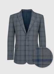 PAKO LORENTE – Marynarka garniturowa P22WP-3G-033-S-S. Niebieskie garnitury Pako Lorente, m, bez wzorów, z wełny. Za 649.99 zł.